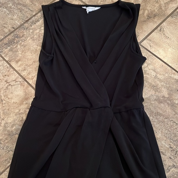 BCBG black romper twist front detail size XS - Picture 2 of 3